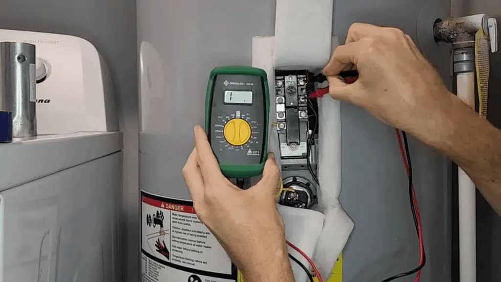 test upper thermostat