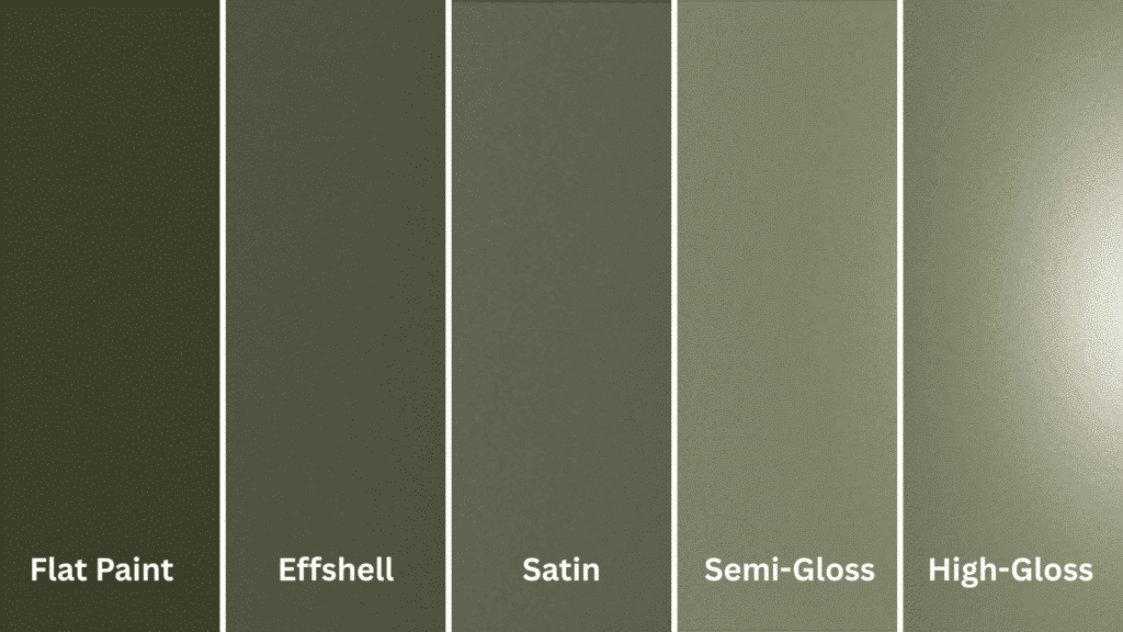 types of paint finishes