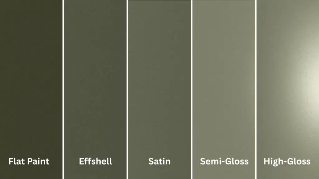 types of paint finishes