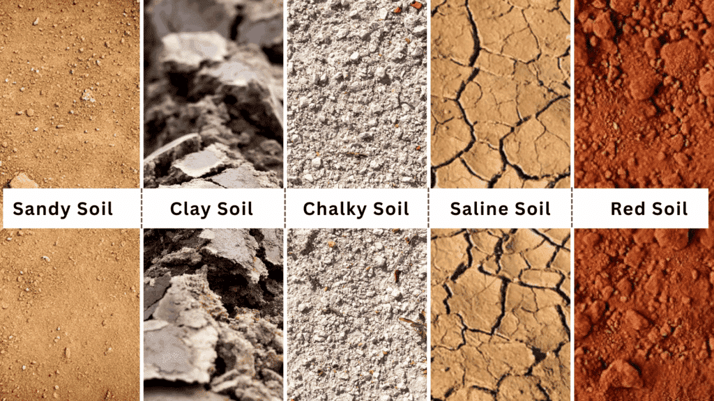 types of soil