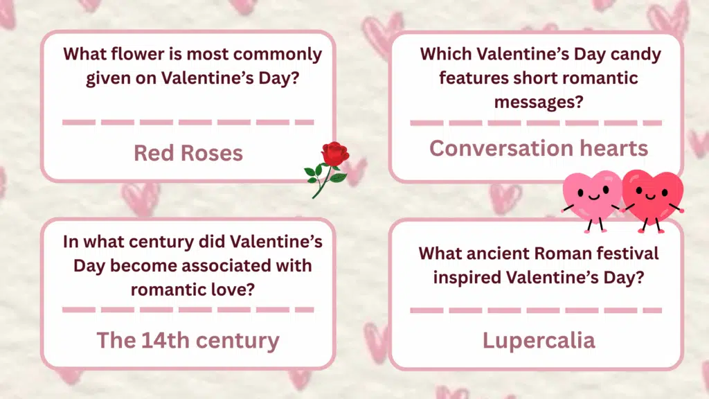 valentine s day trivia with-answers