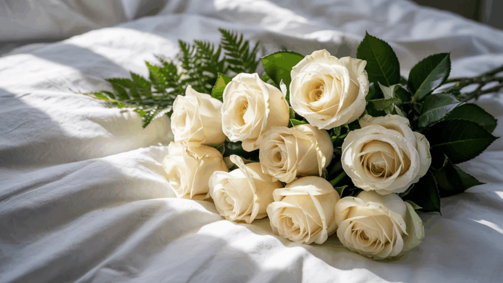 valentines colors white