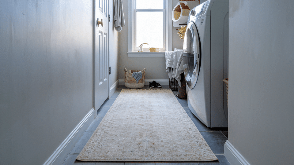 washable runner rug small laundry room