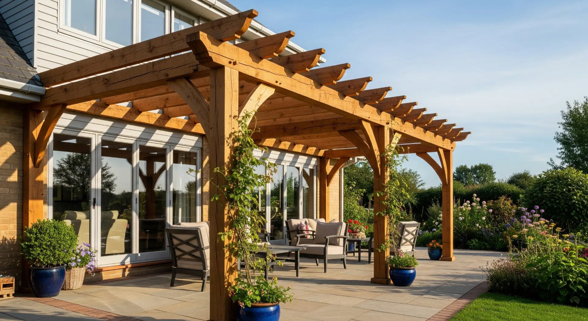 Timber Frame Pergolas: How To Plan the Perfect Backyard Shade