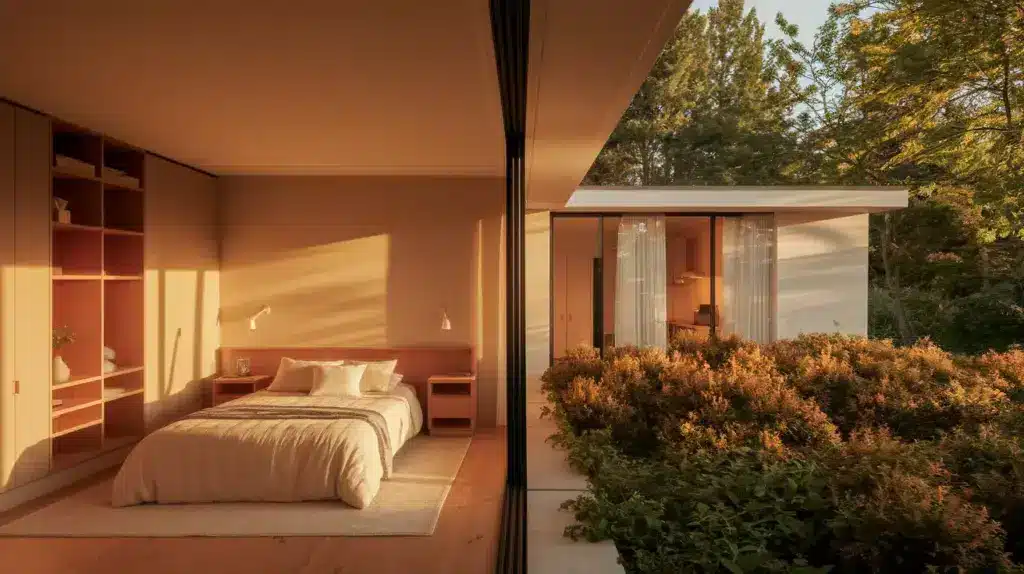 back bedroom addition rear house room