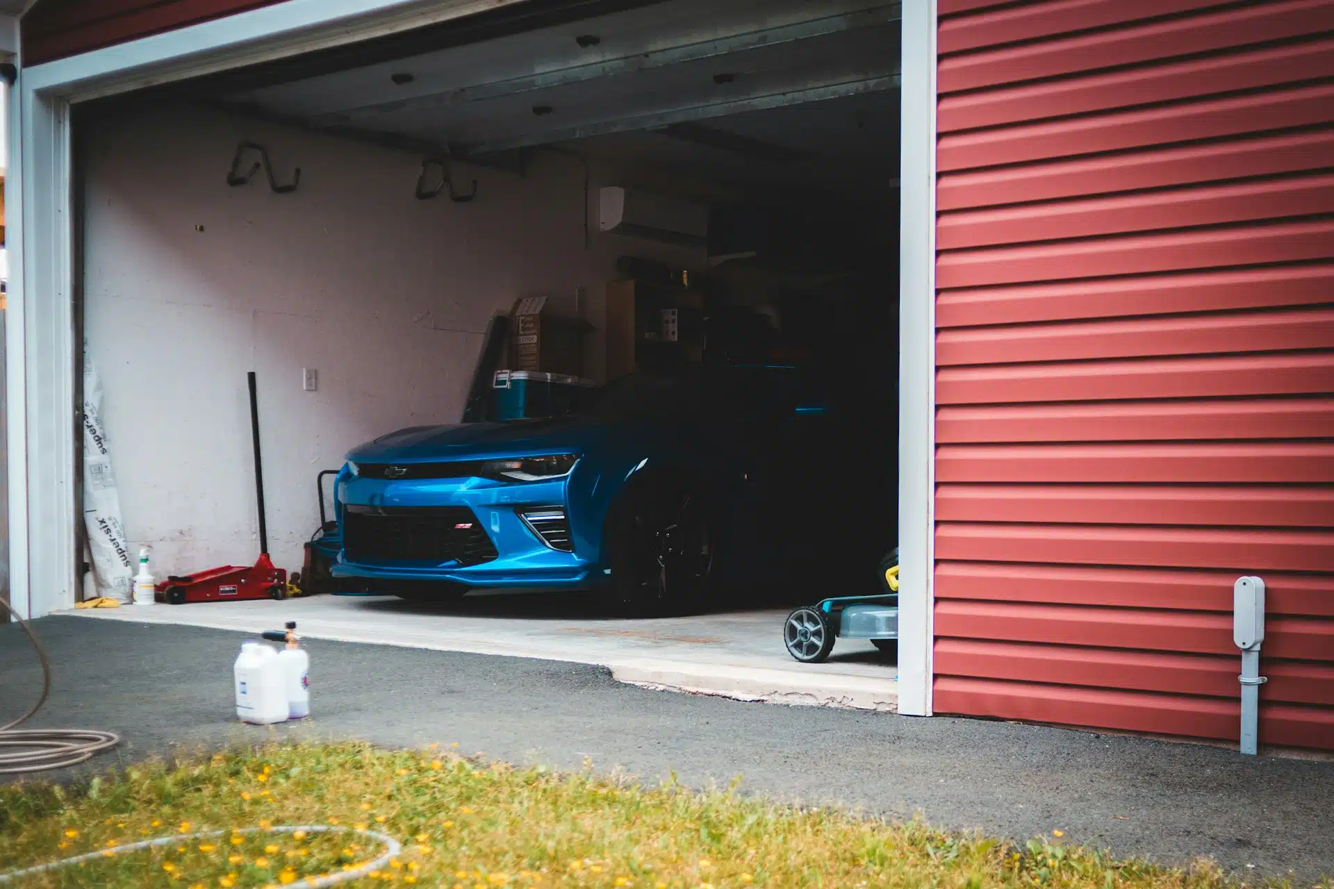 Garage area