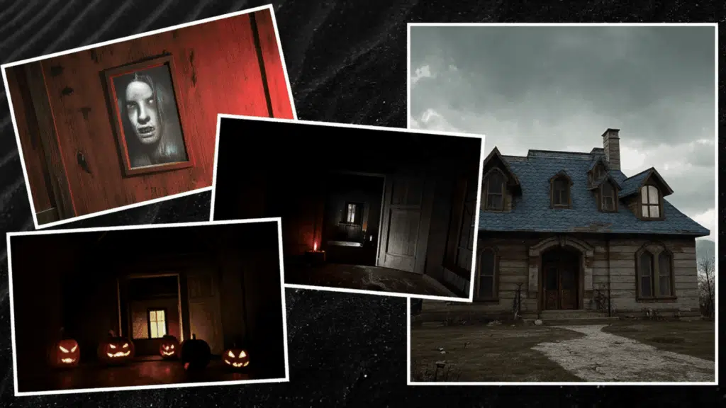 escape room themed haunted house