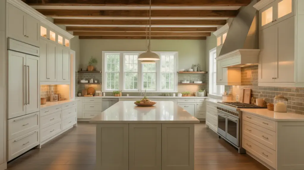 modern farmhouse cabinets