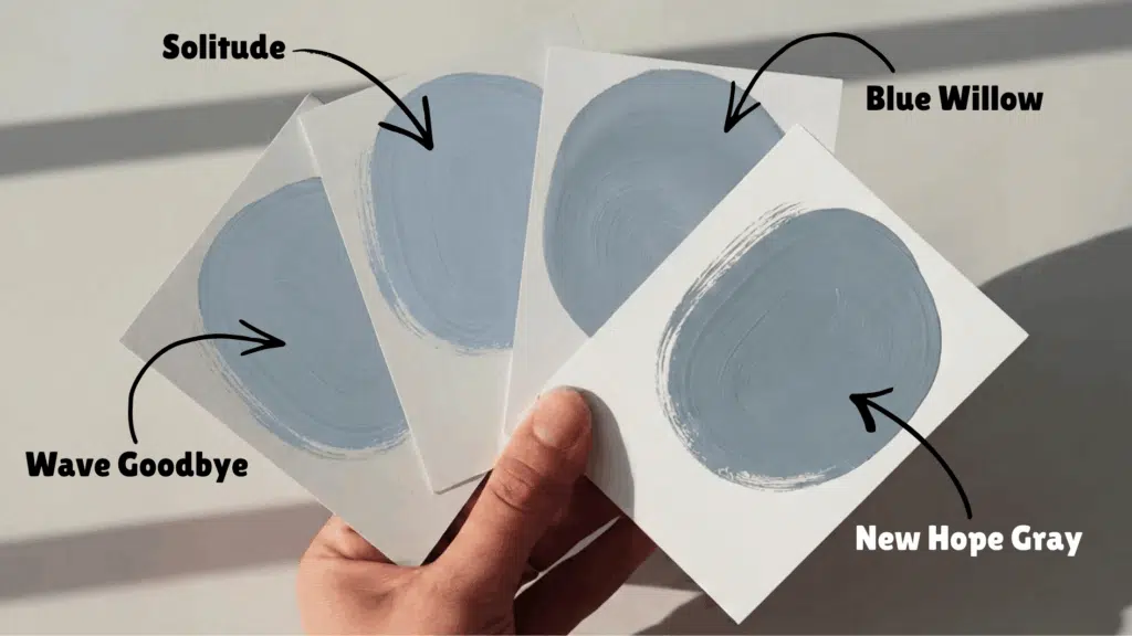 aleutian blue-grey color similar options