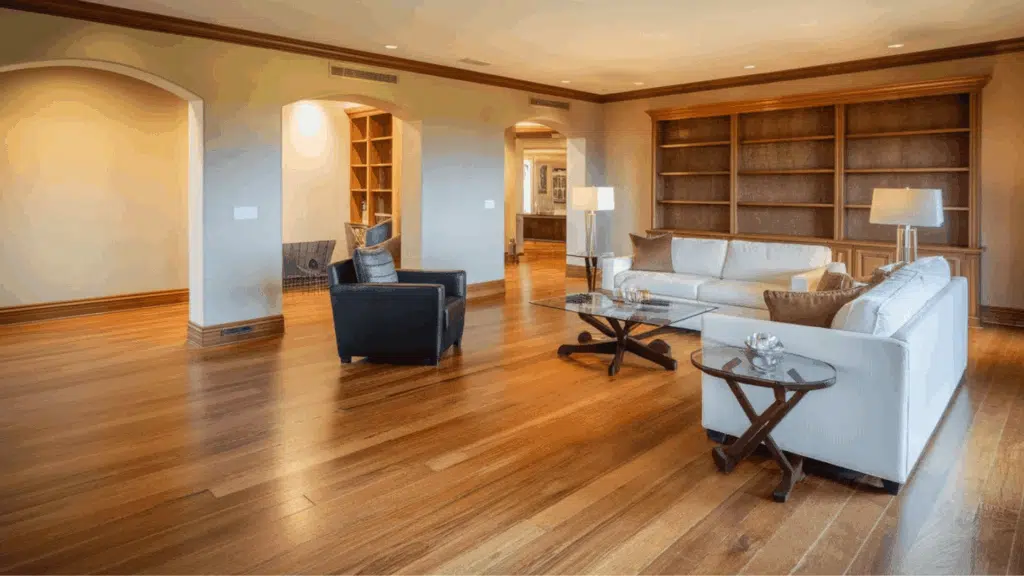 fresh flooring done in common area