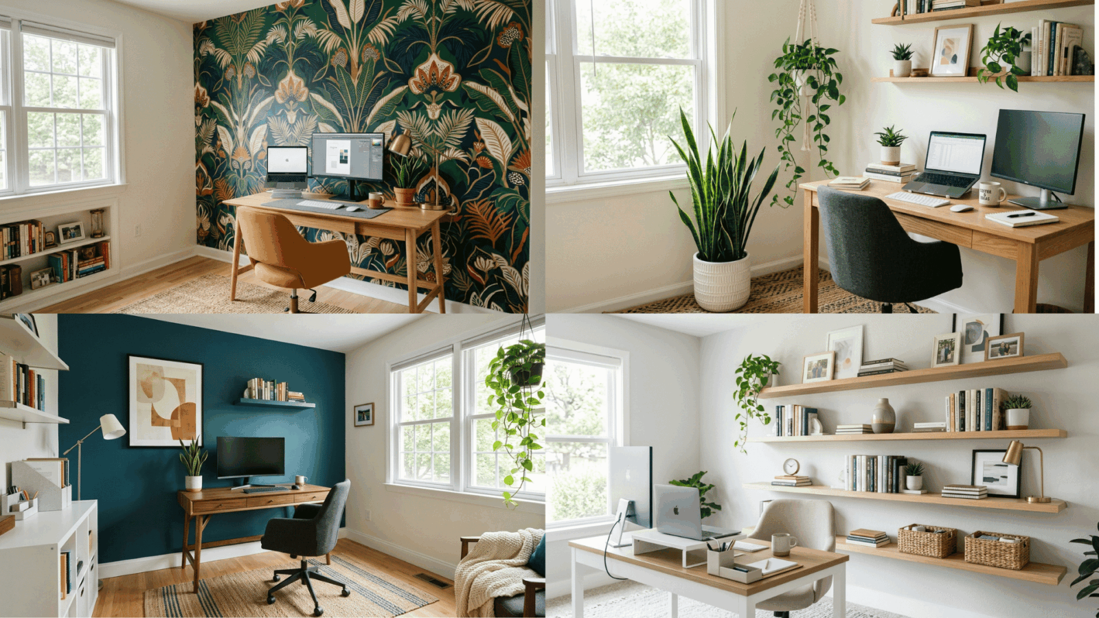 77 Creative Home Office Design Ideas for Small Spaces - Enthralling ...