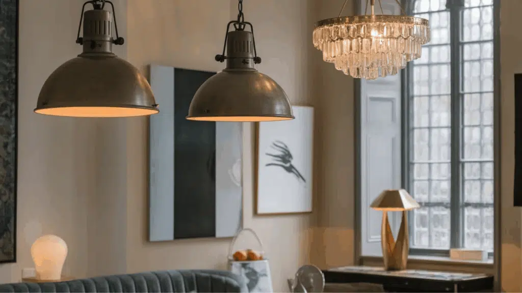 lighting fixtures with modern and traditional