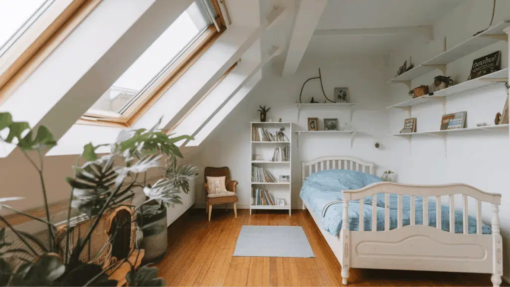 skylight in bedroom