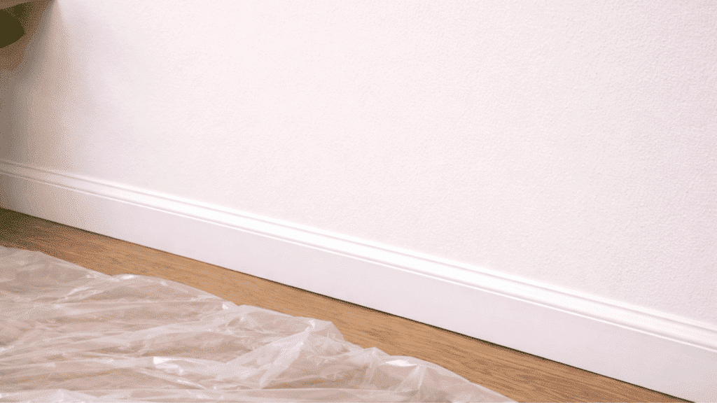 smooth finished wall after repair with clean even paint and no visible damage