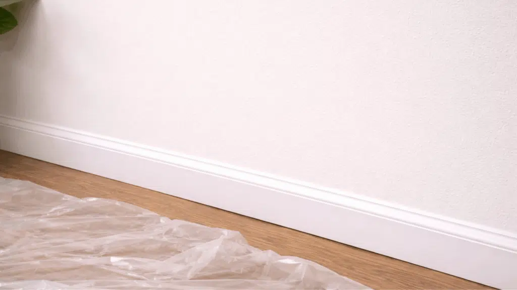smooth finished wall after repair with clean even paint and no visible damage