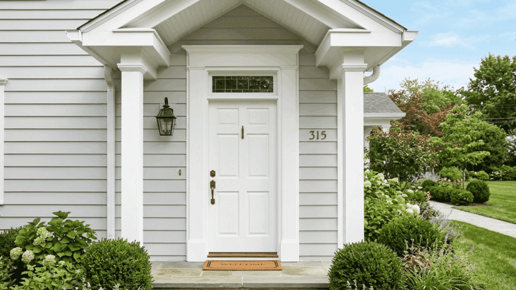 valspar the perfect white trim paint gives clean bright white finish, smooth coverage, and durable protection for exterior trim and doors
