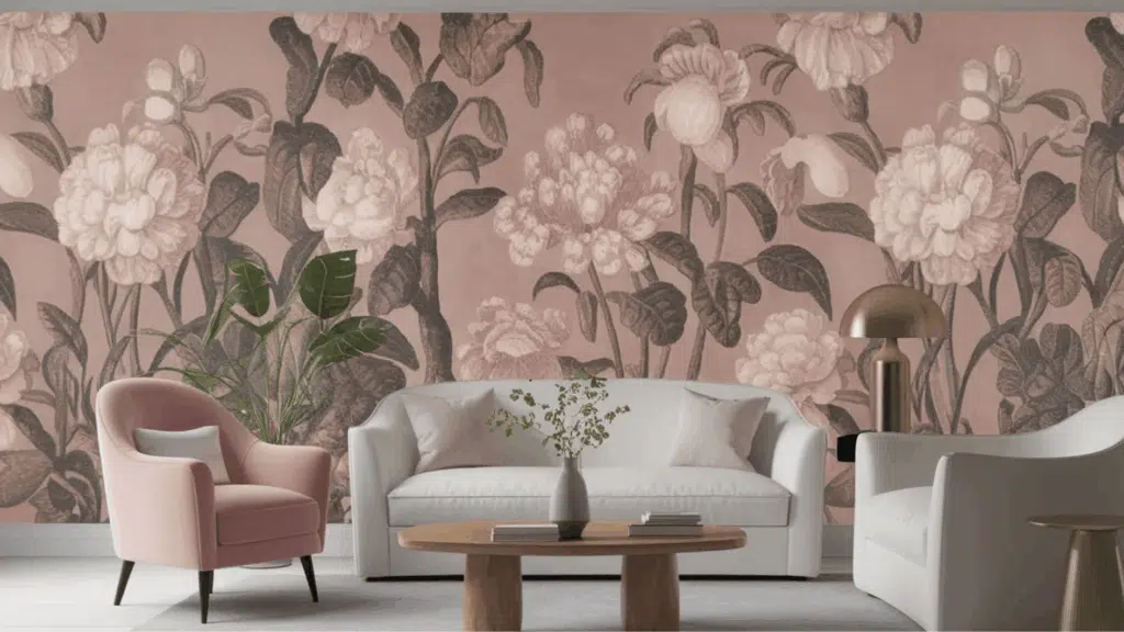 vintage modern victorian wallpaper