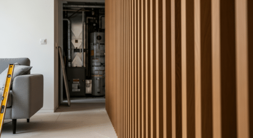 How to Build a Breathable Slatted Screen for Your Basement Utility Area (2026 Guide)