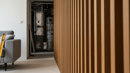 How to Build a Breathable Slatted Screen for Your Basement Utility Area (2026 Guide)