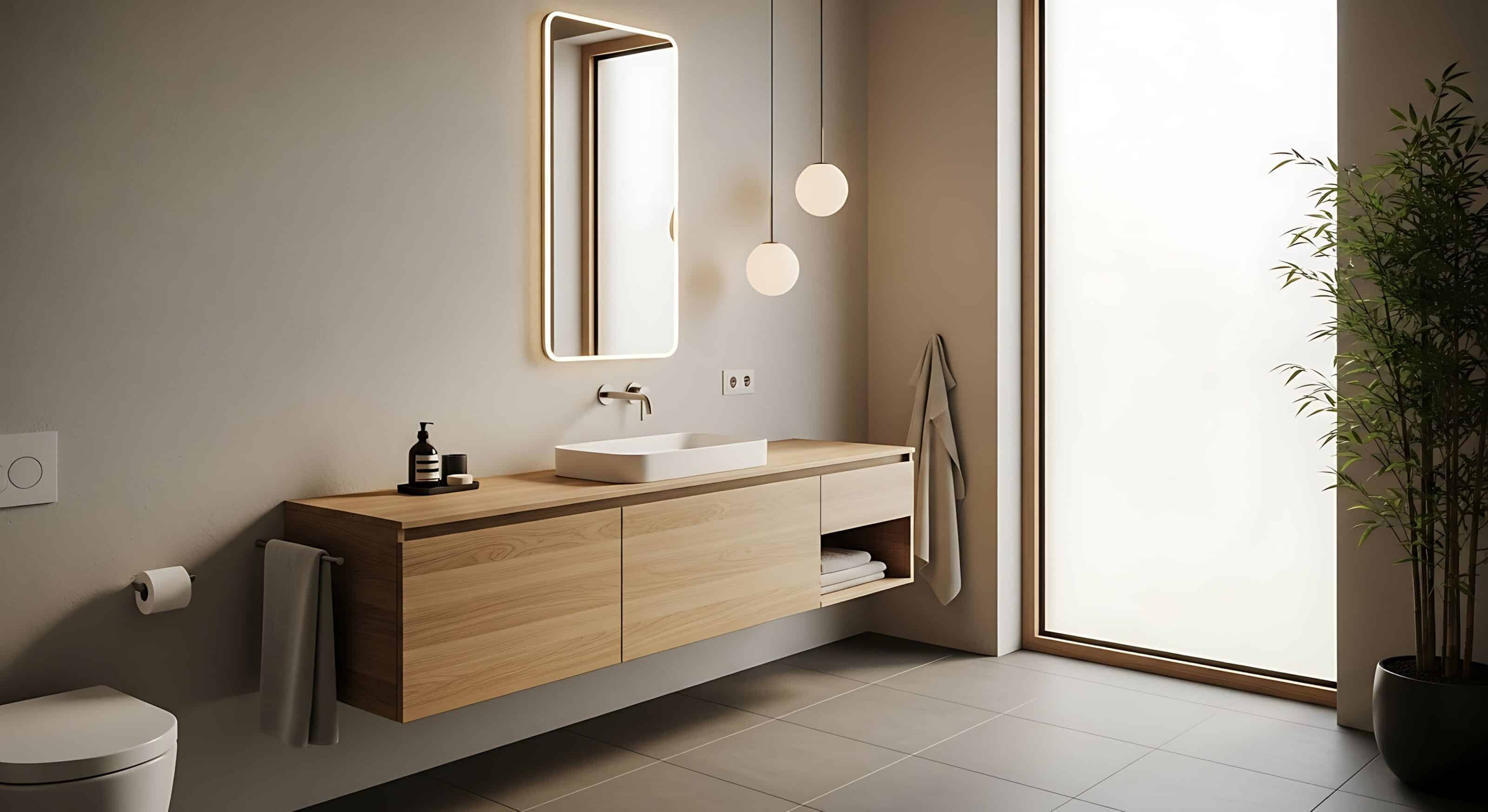 How a Wall-Hung Vanity Really Benefits a Bathroom