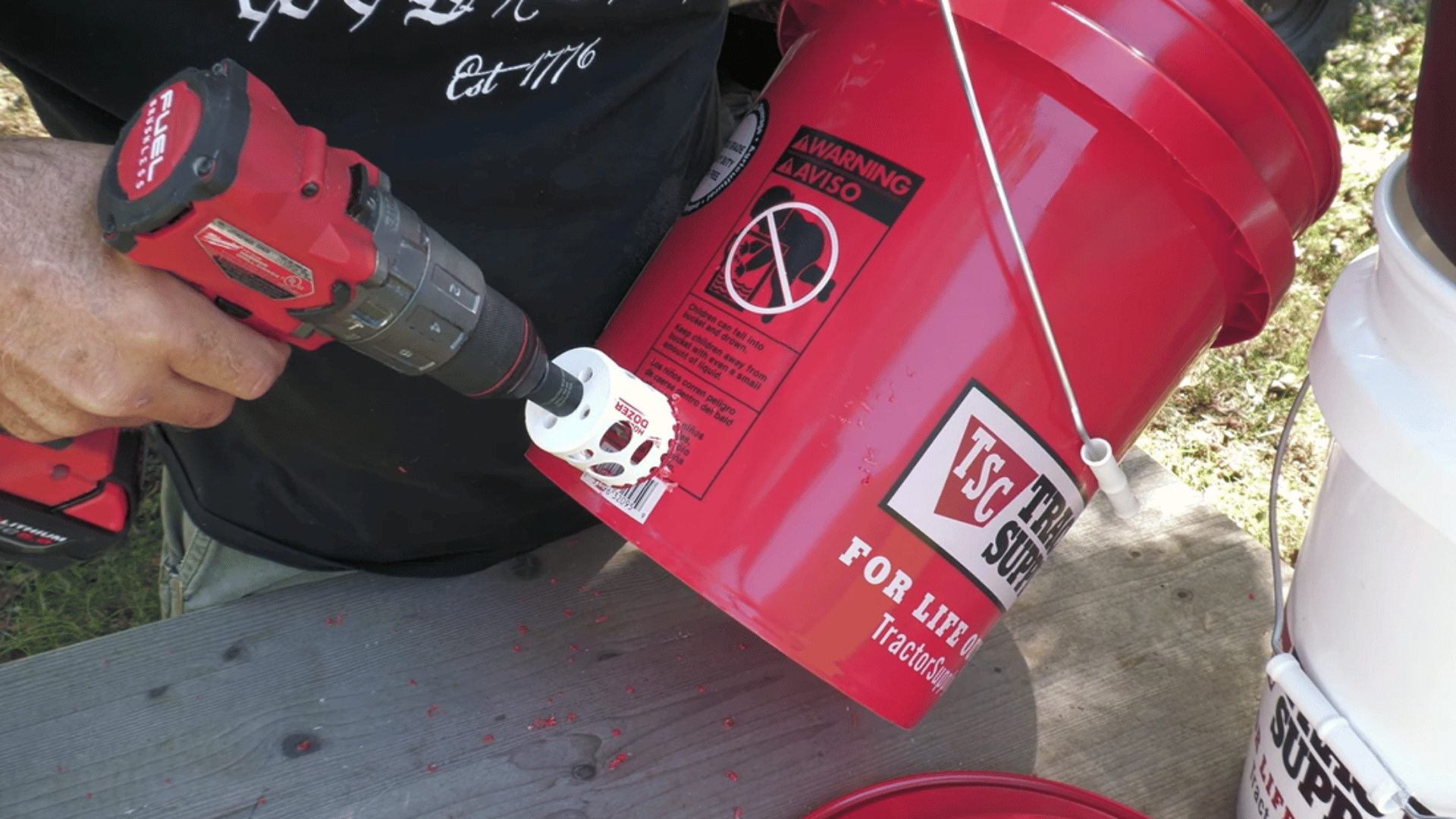 cut the holes carefully and smooth any sharp plastic edges