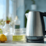 how to clean an electric kettle at home step by step