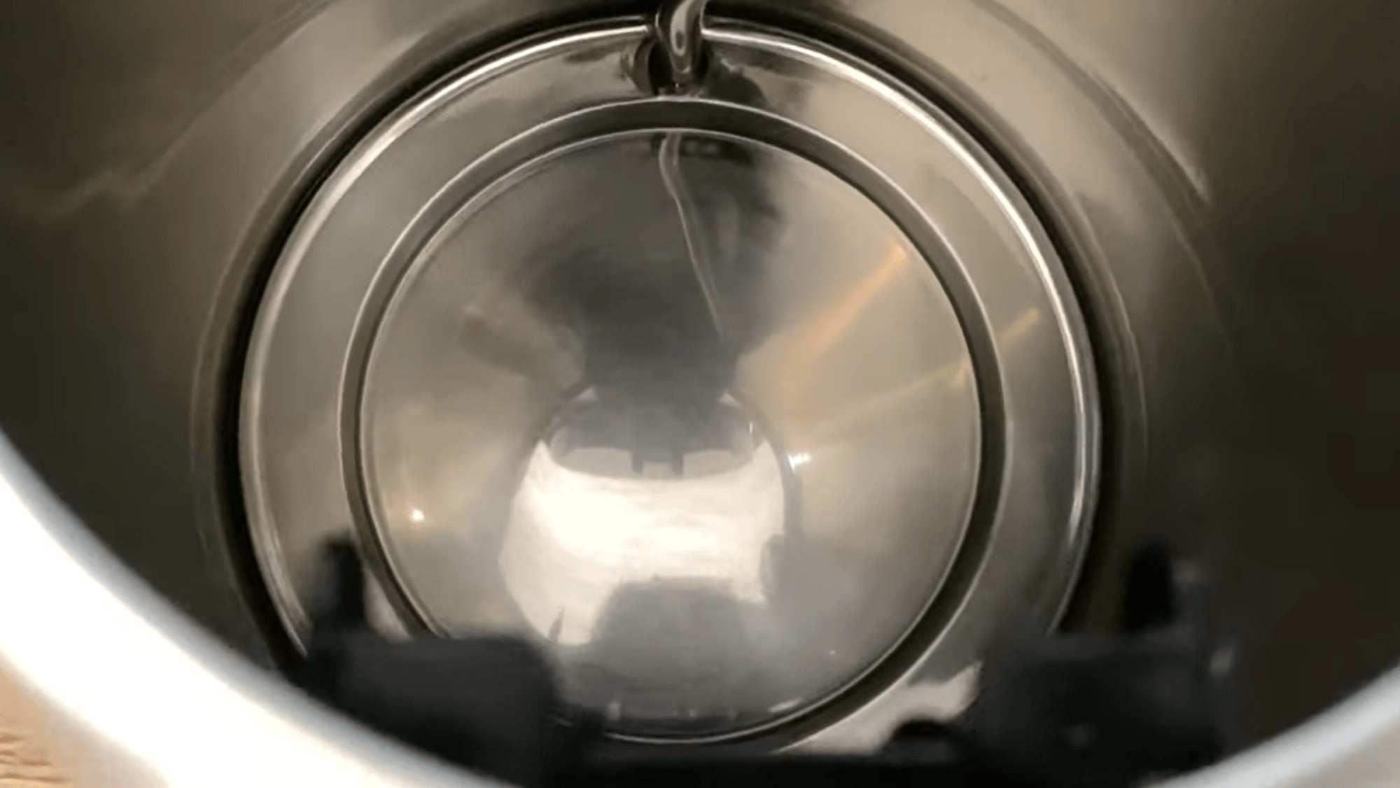 maintaining clean kettle with regular monthly cleaning