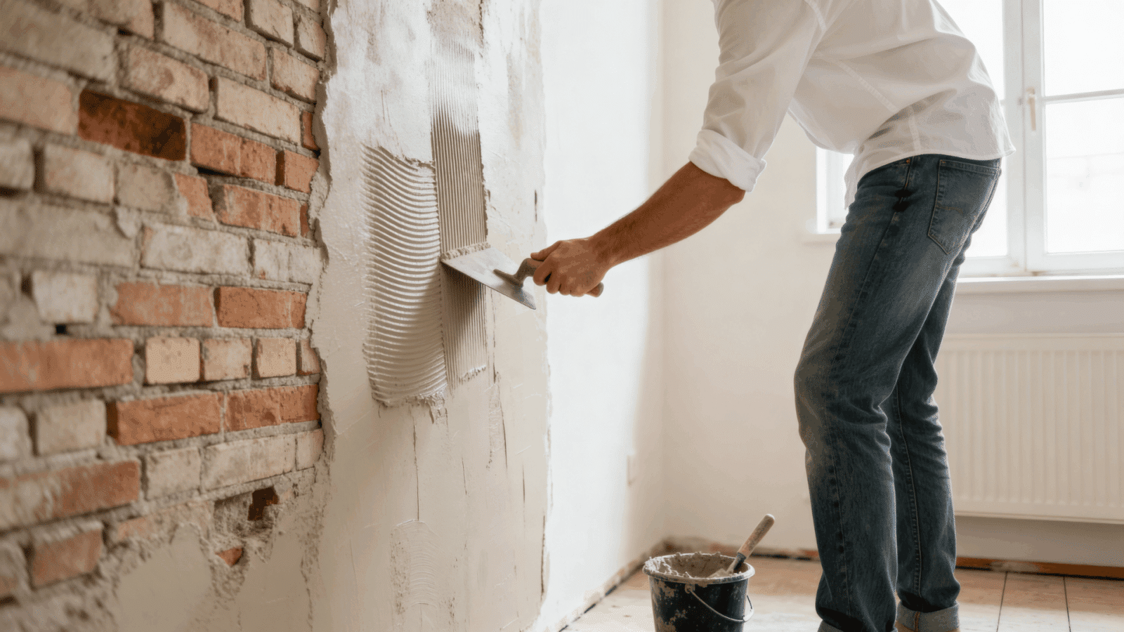 How to Plaster a Wall the Right Way - Enthralling Gumption