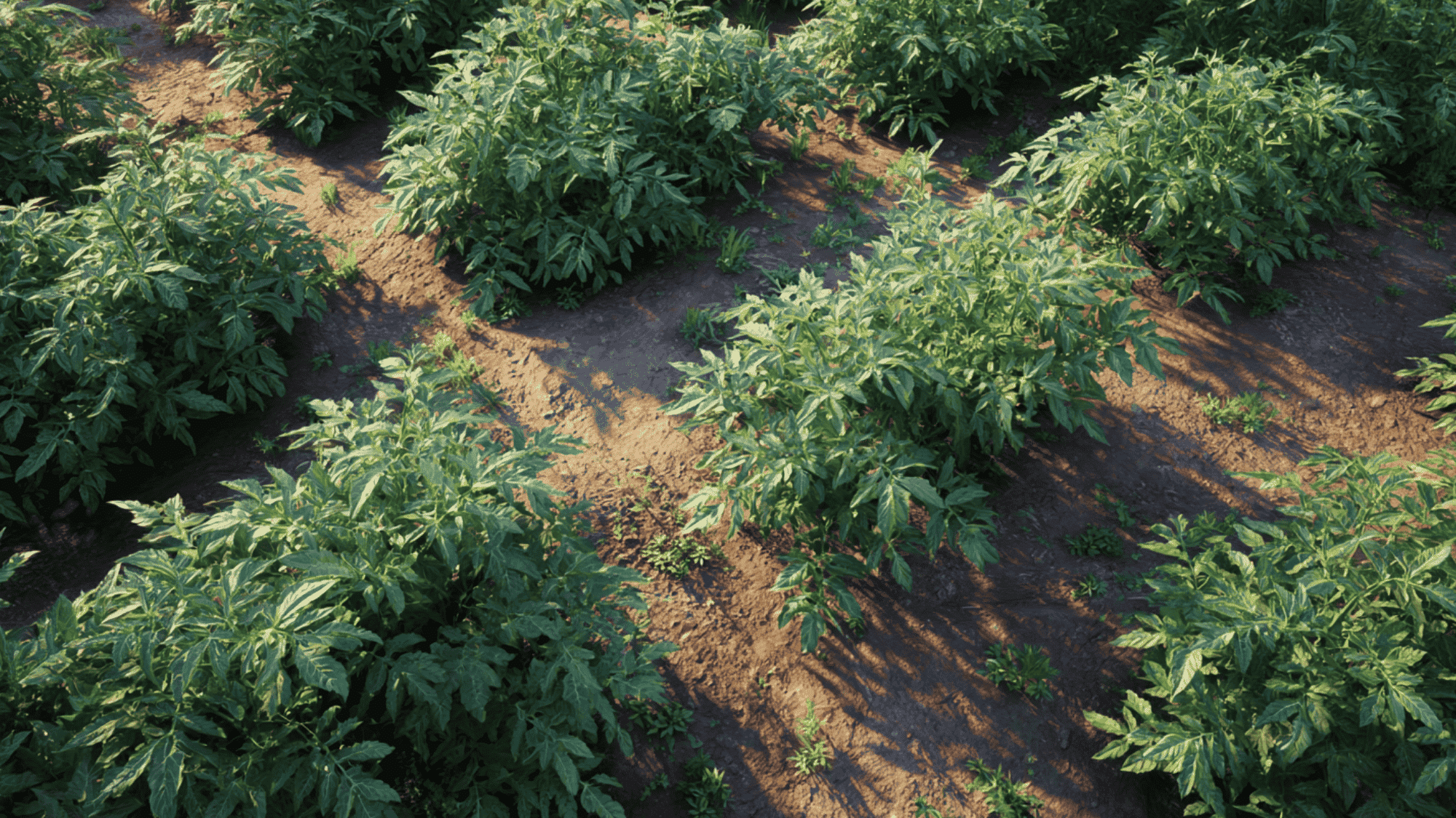 proper spacing of tomato plants for airflow sunlight and healthy growth