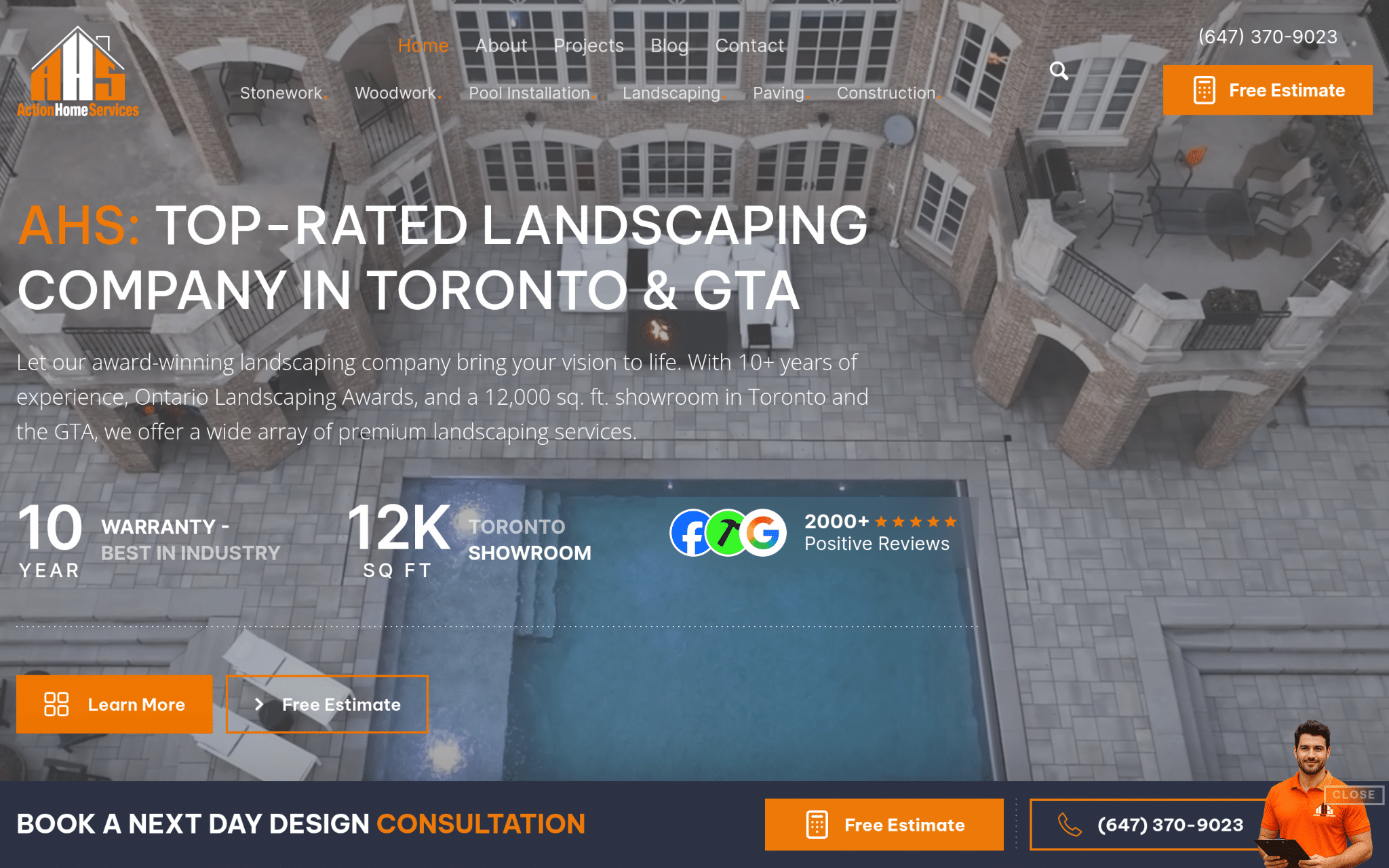 Action Home Services Screenshot