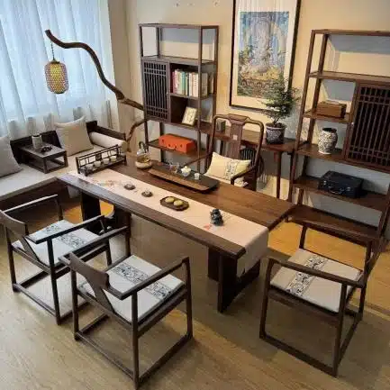 How to Build an Elegant Chinese-Style Tea Room