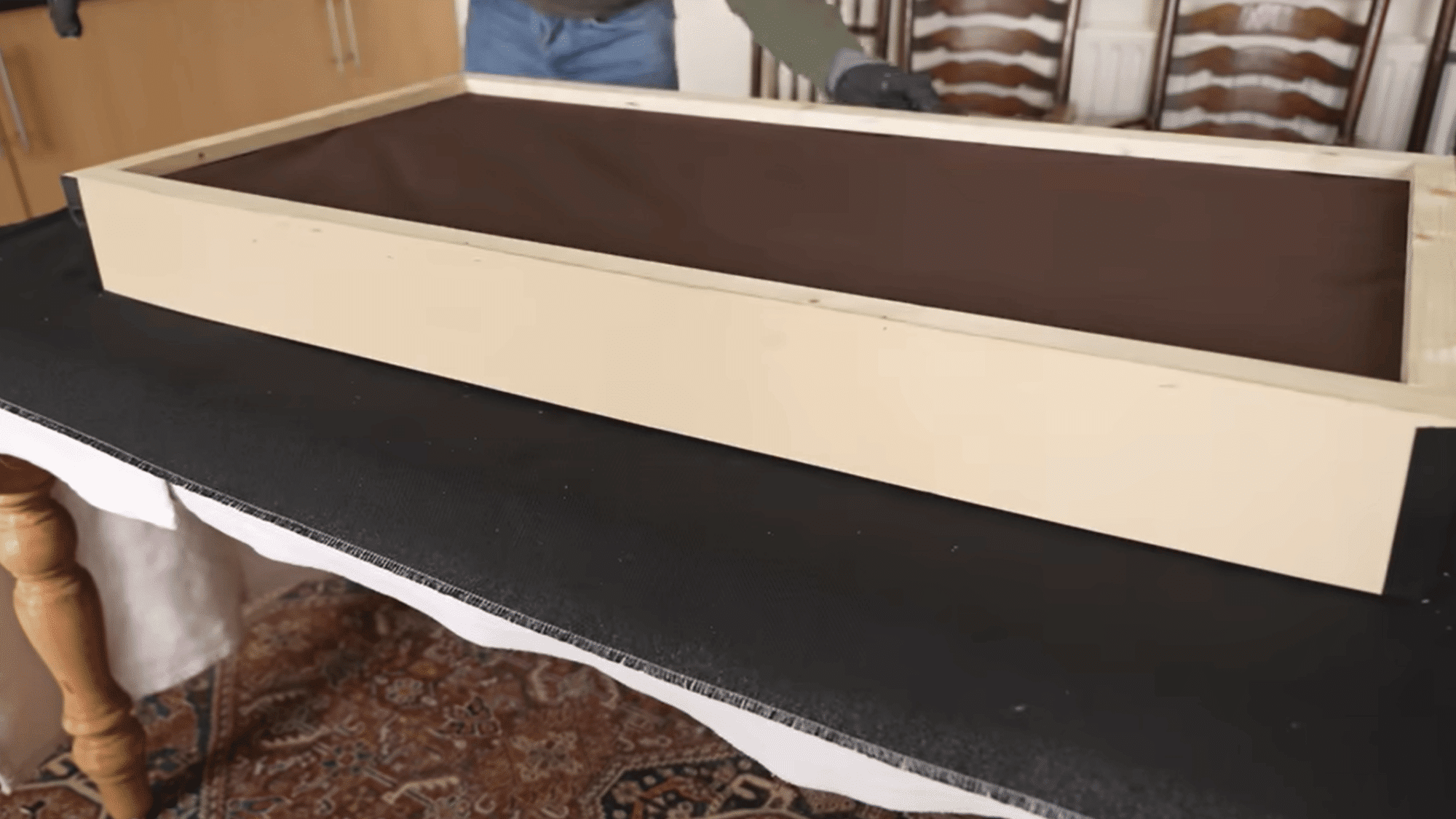 layering fabric and insulation for improved sound absorption
