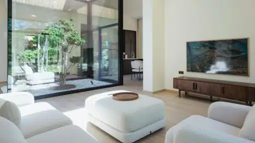 A decorated home