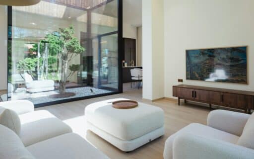 A decorated home