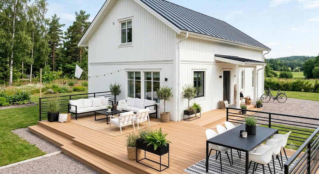 Deck Colors for a White House