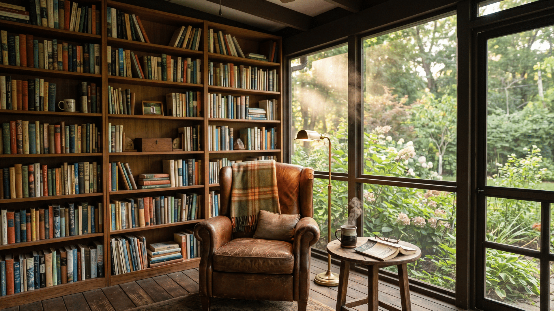 59 a library in a screen porch is a great idea to enjoy your day with book with a beautiful view