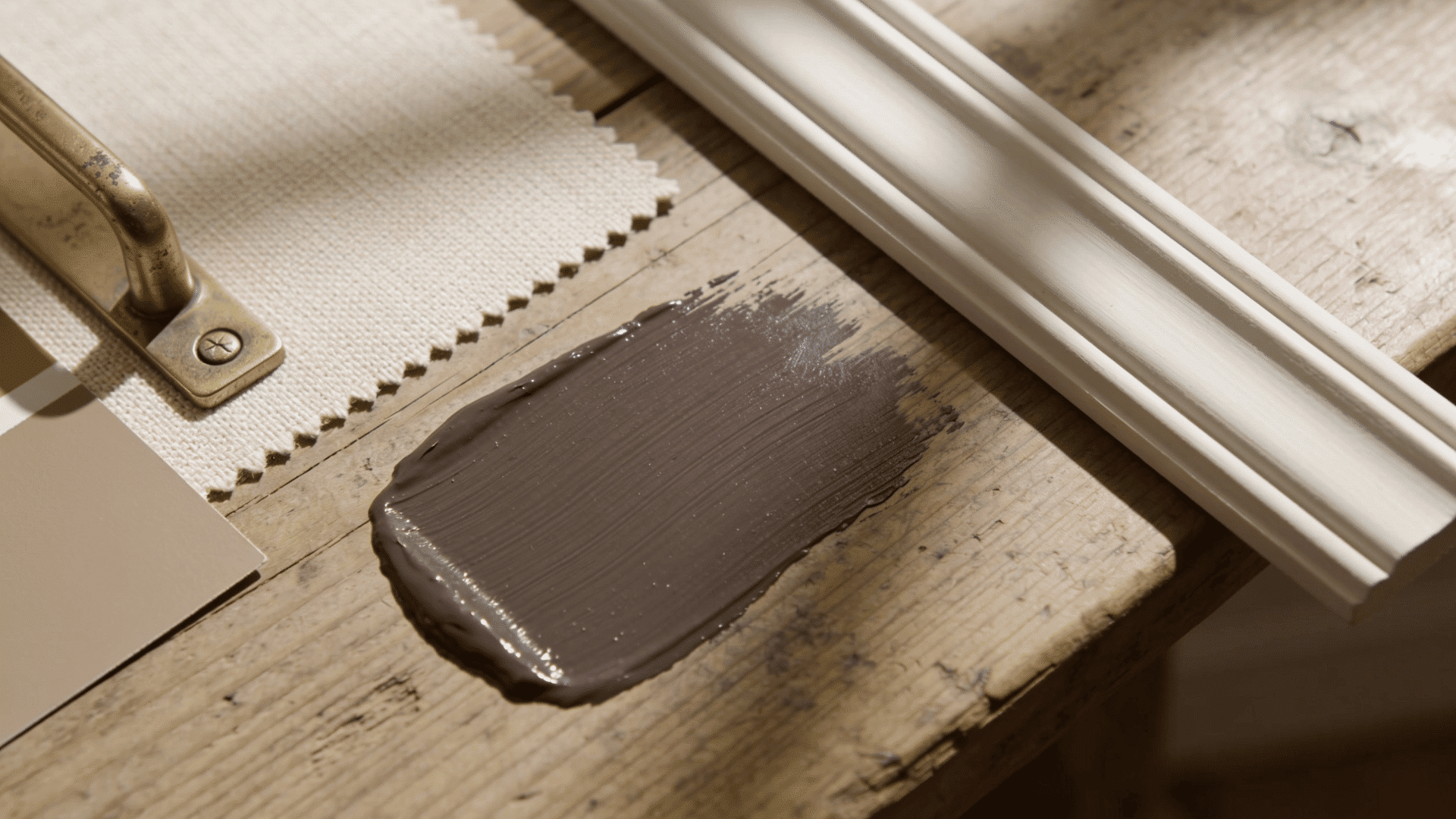 close up of silhouette af 655 deep brown gray paint showing warm espresso and charcoal undertones