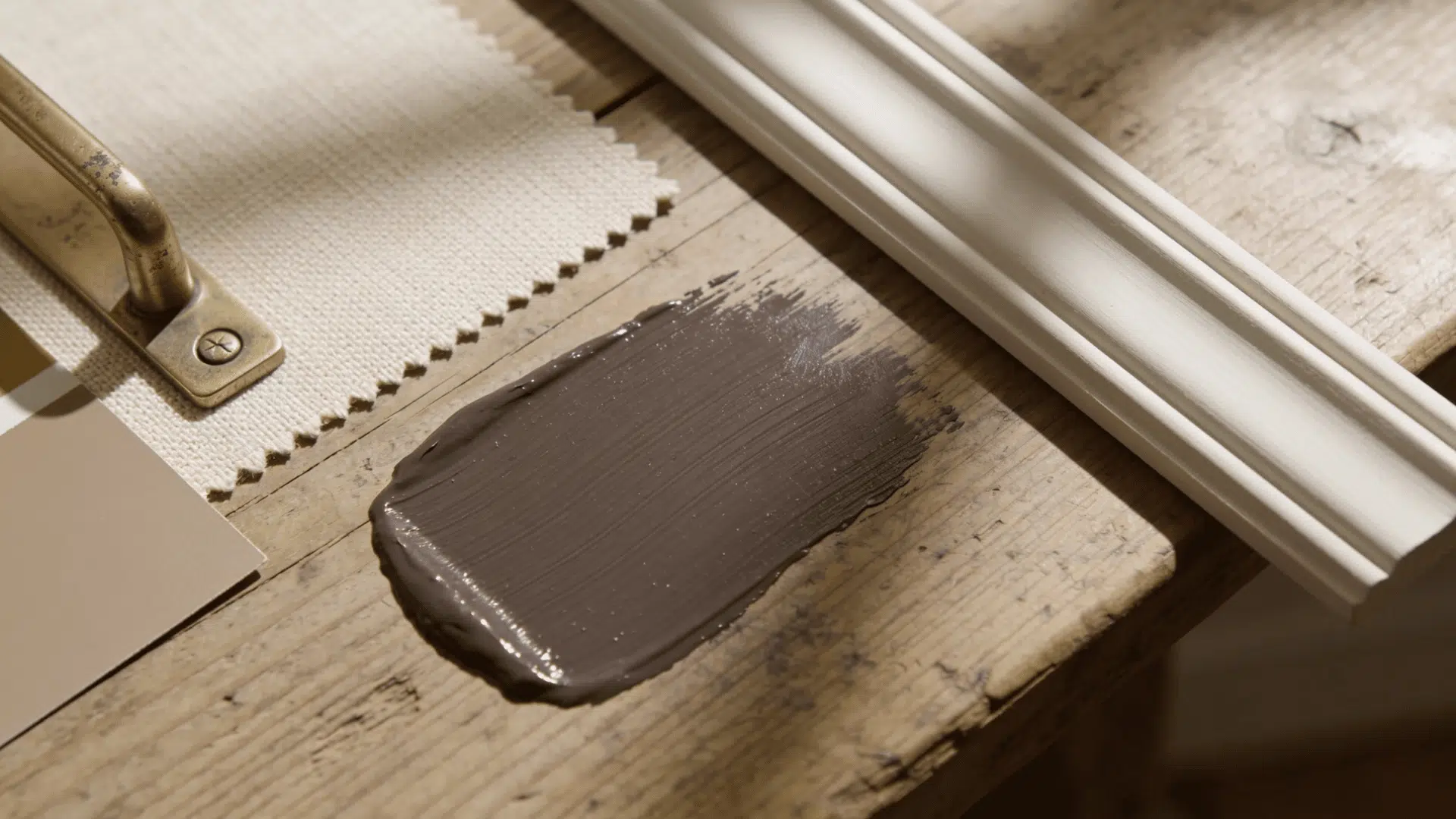 close up of silhouette af 655 deep brown gray paint showing warm espresso and charcoal undertones