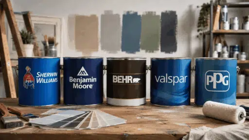 comparing top paint brands sherwin williams benjamin moore behr valspar and ppg for homes in 2026
