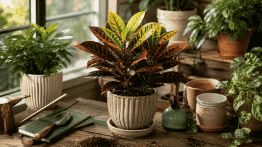 complete guide to croton plant care covering light water soil and pruning for vibrant leaf color