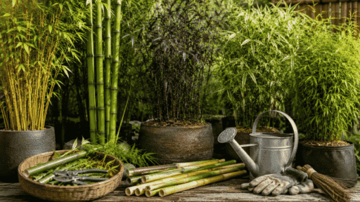 essential tools and bamboo varieties every gardener needs for successful care