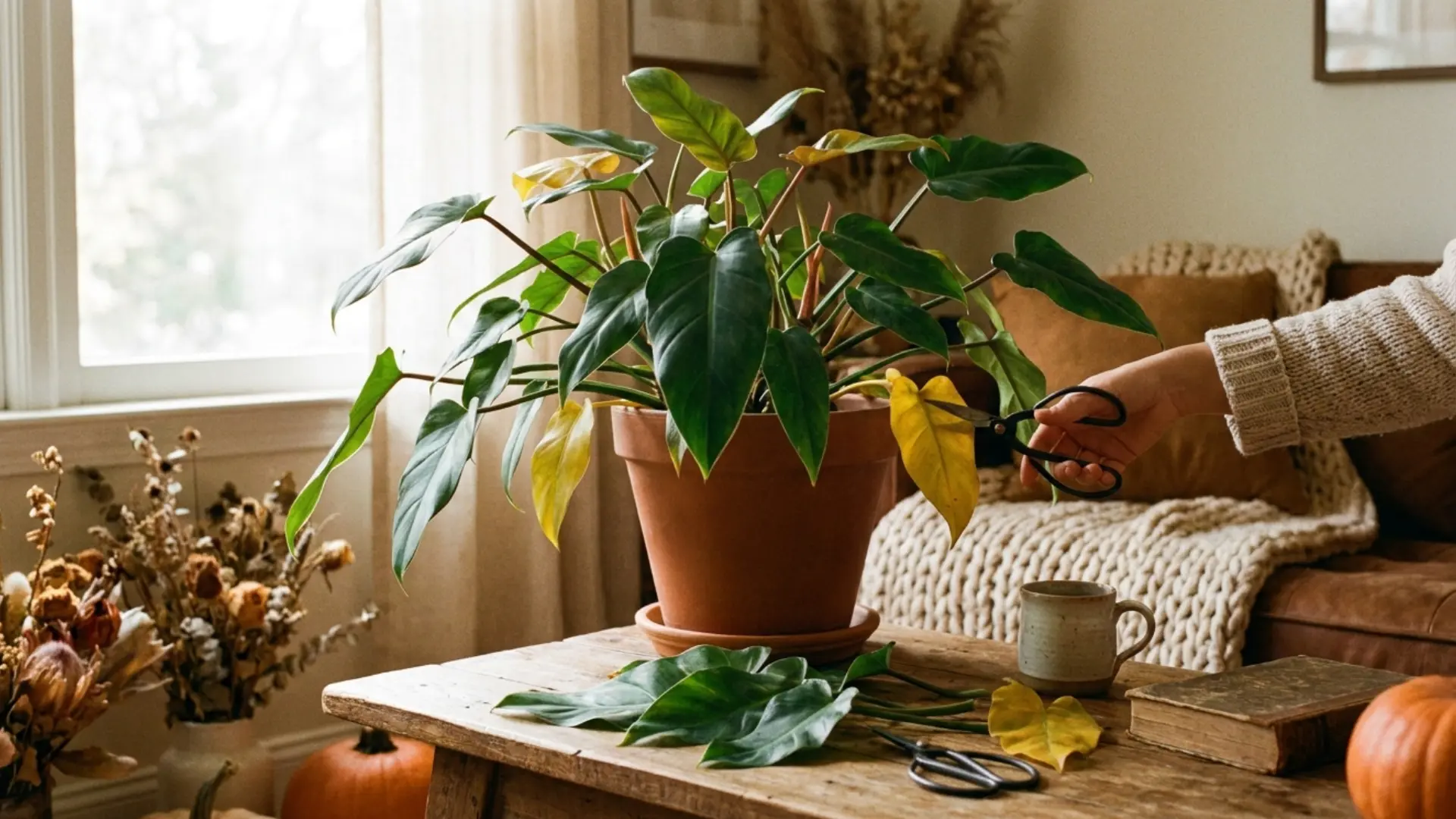 fall philodendron care