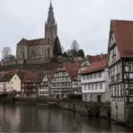 german architecture styles and house ideas header with romanesque gothic and half timbered buildings
