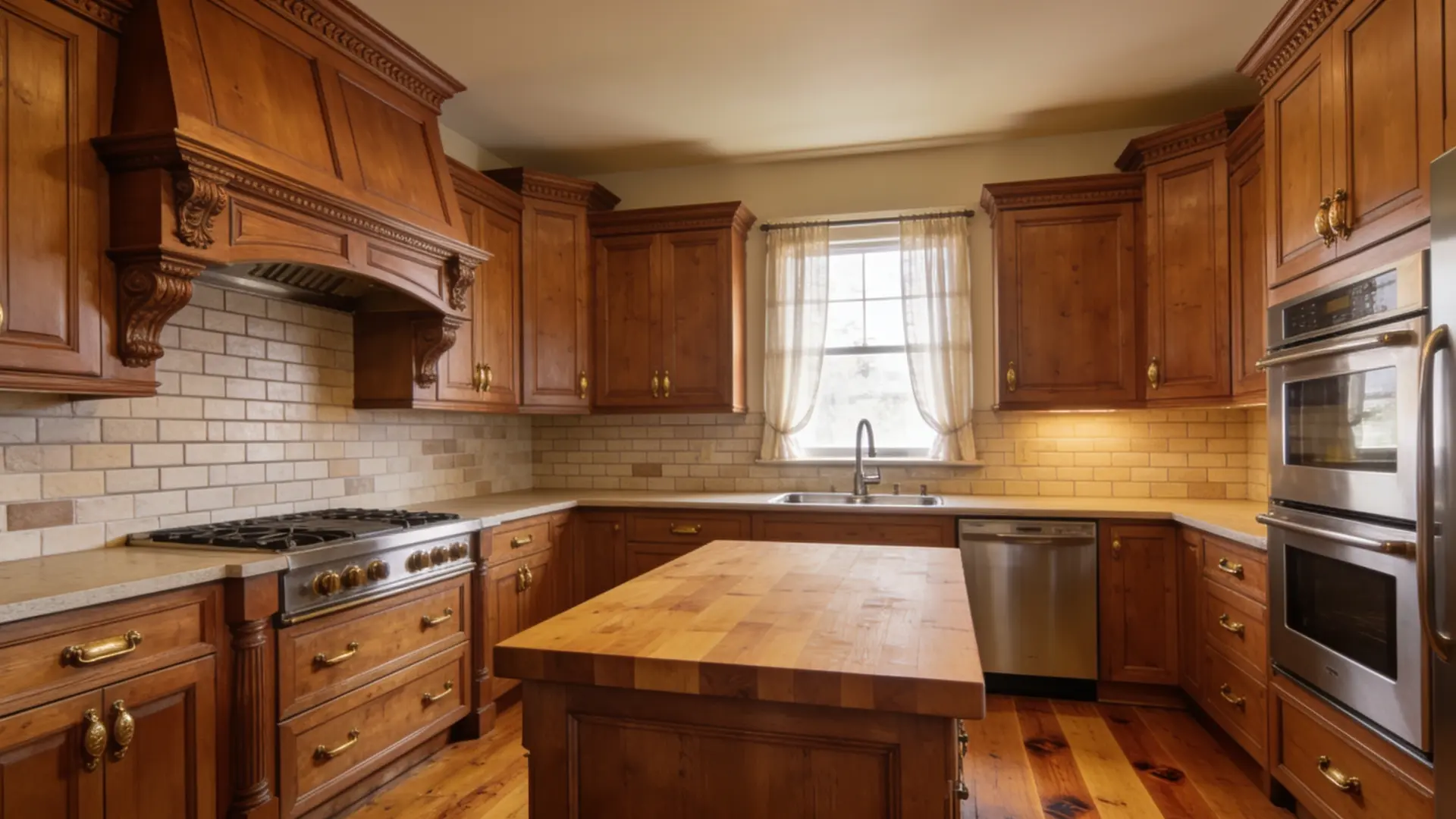 raised panel cabinets with classic details
