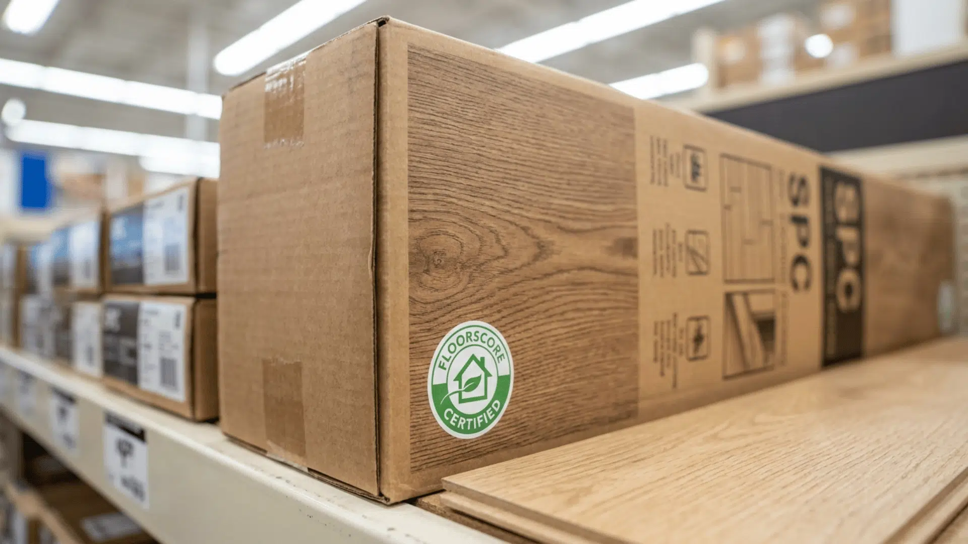 safe spc flooring certification labels floor score greenguard low voc indoor air quality standards