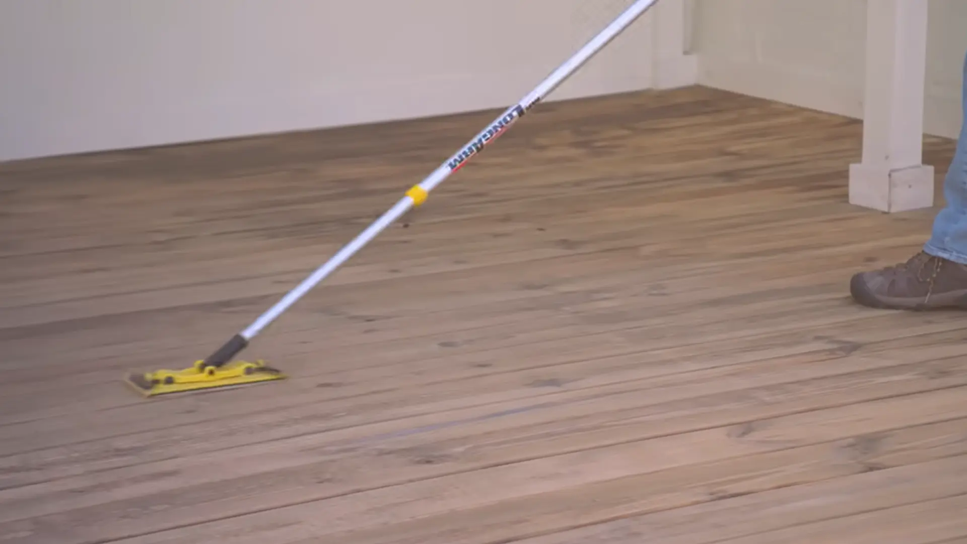 Sanding The Dried Wood