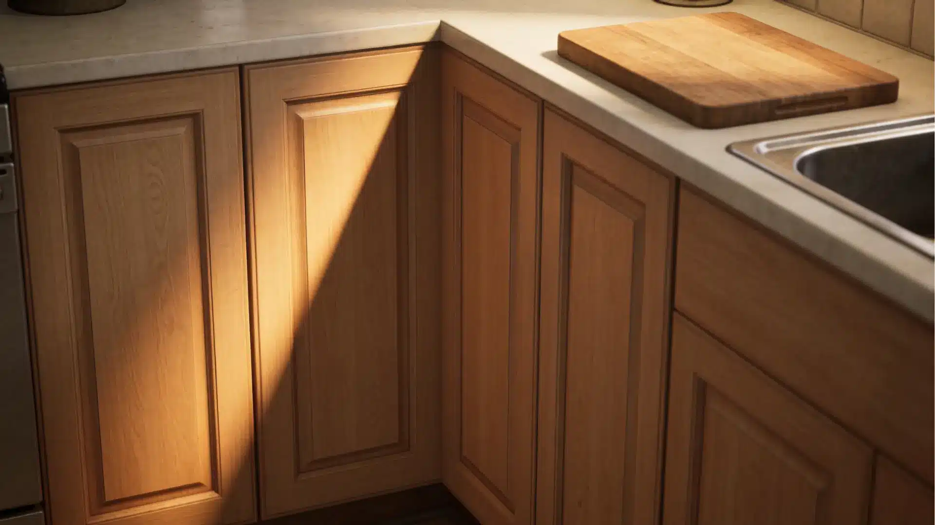 shaker cabinets with recessed panel doors