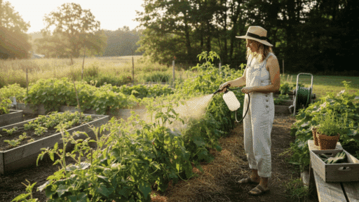 using baking soda for plants the right way with garden tools and potted herbs