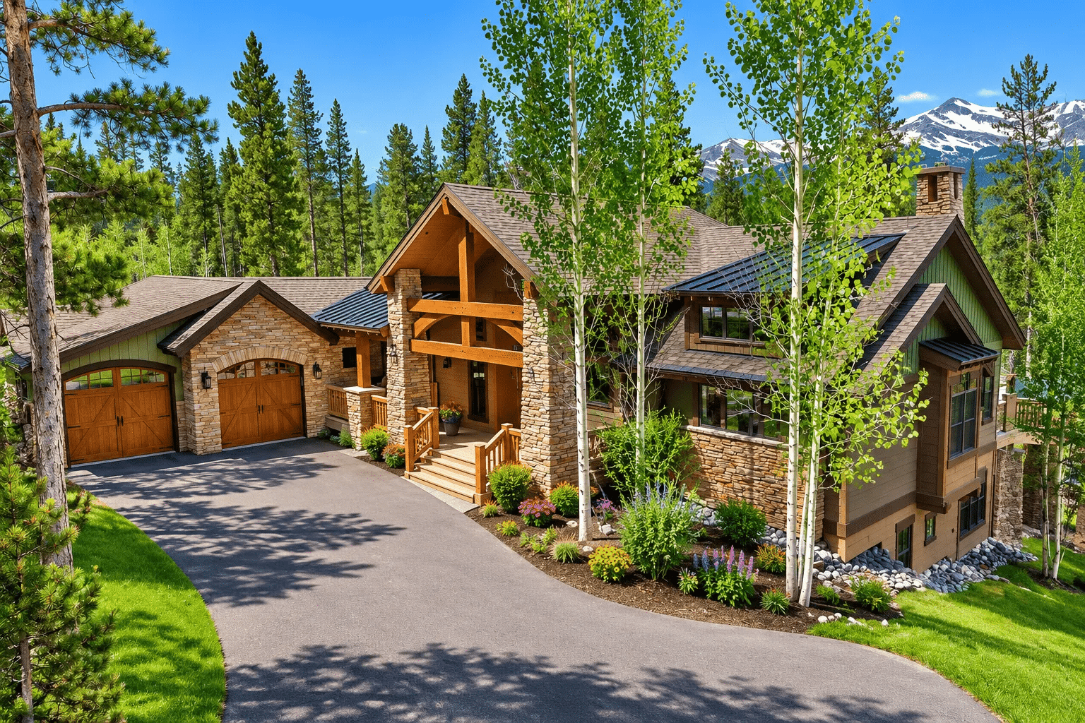 Location Shapes the Way a Mountain Home Works