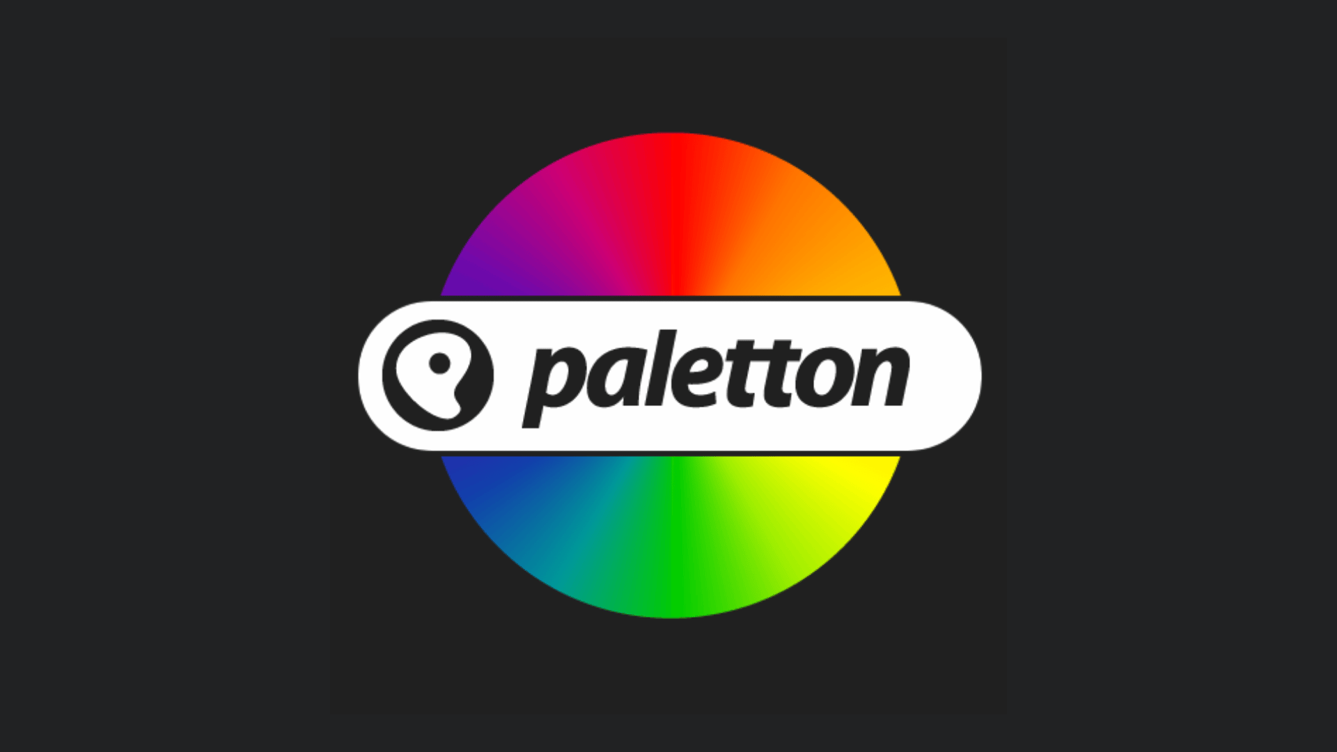 paletton interface displaying a triadic color scheme with lighter darker and softer shade previews